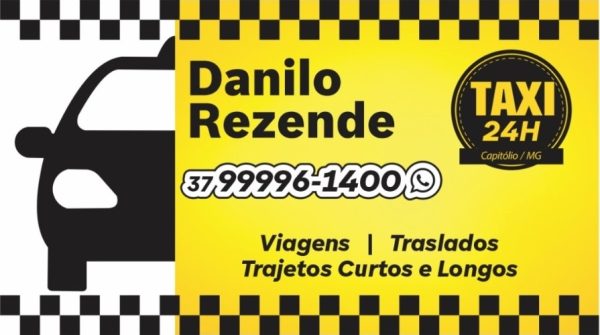 Danilo Rezende Táxi 24 Horas em Capitólio MG
